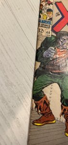 The X-Men #40 (Marvel Comics January 1968) Frankenstein 1st Appearance in Marvel