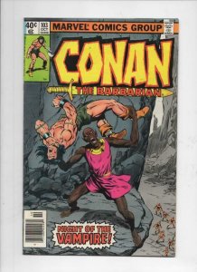 CONAN the BARBARIAN #101 102 103 VF+ Buscema, Chan, Howard, 1970 1979 