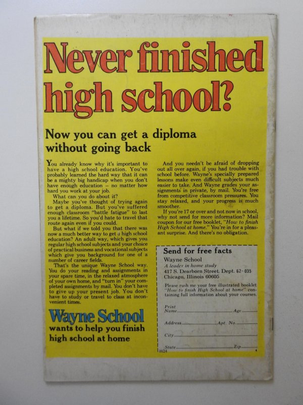 Fantastic Four #156 VG Cond! Stain front cover, Centerfold detached top staple