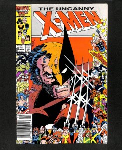 Uncanny X-Men #211 Newsstand Variant Mutant Massacre Tie-in!
