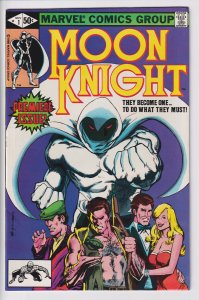 Moon Knight #1 (Nov 1980) VFNM 9.0, white paper!