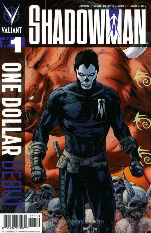 Shadowman (4th Series) #1 (3rd) VF/NM; Valiant | save on shipping - details insi