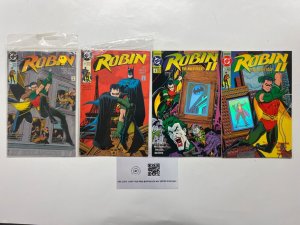 4 Robin DC Comic Books # 1 2 3 4 Batman Flash Superman Wonder Woman 79 JS43