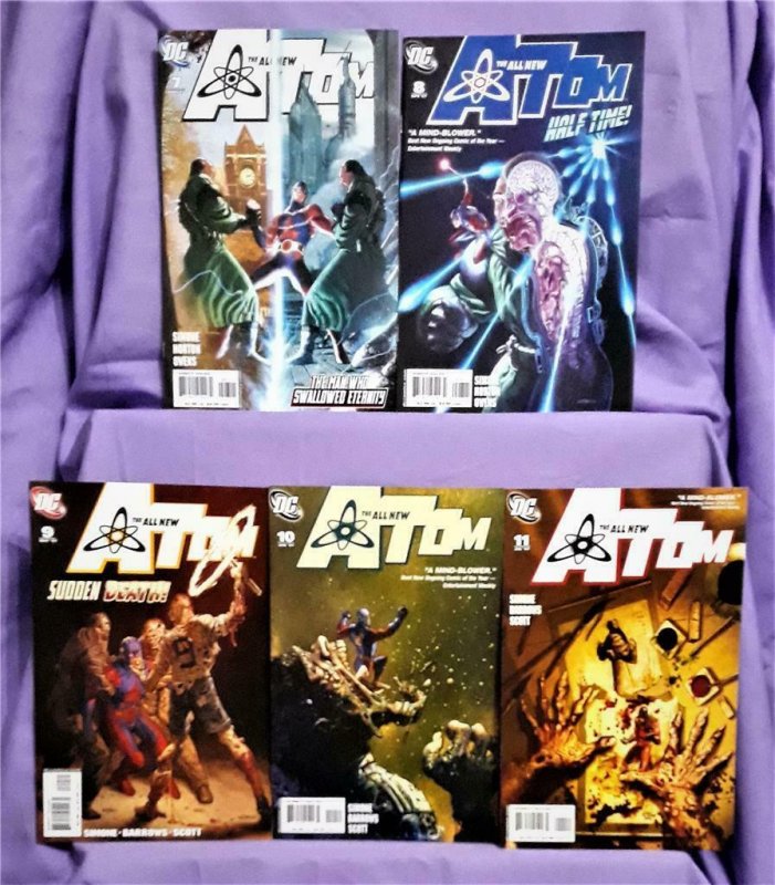 Gail Simone THE ALL NEW ATOM #7 - 11 Mike Norton Eddy Barrows (DC, 2007)!