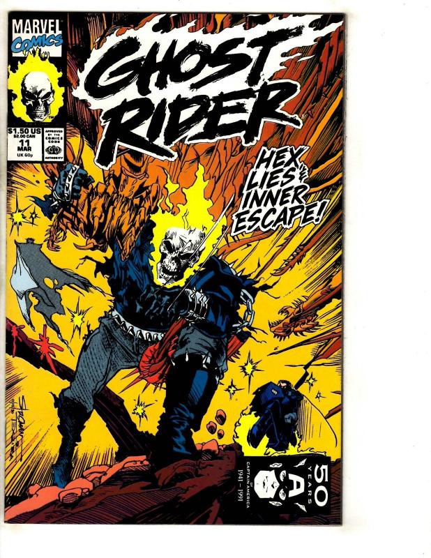 9 Ghost Rider Marvel Comic Books # 11 12 13 14 15 16 17 19 20 Avengers CR32