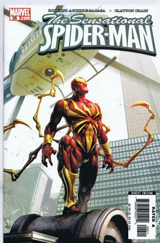 Sensational Spiderman #26 ORIGINAL Vintage 2006 Marvel Comics Madame Web  