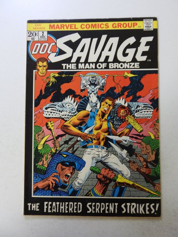 Doc Savage #2 (1972) FN/VF condition