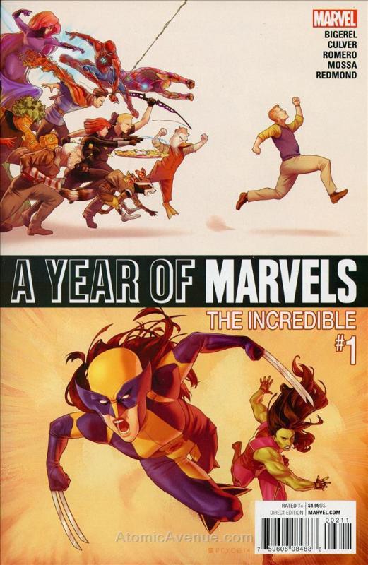 Year of Marvels, A: The Incredible #1 VF/NM; Marvel | save on shipping - details