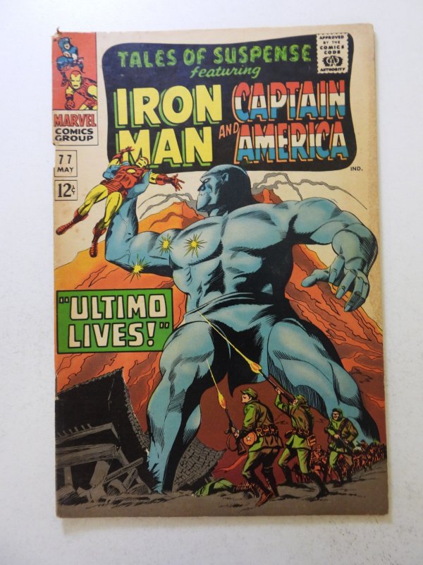 Tales of Suspense #77 (1966) VG/FN condition