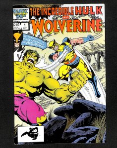 The Incredible Hulk and Wolverine #1 (1986)