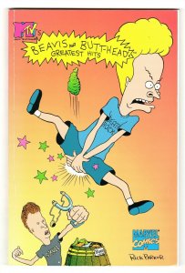 Beavis and Butthead Greatest Hits TPB ORIGINAL Vintage 1994 Marvel Comics 