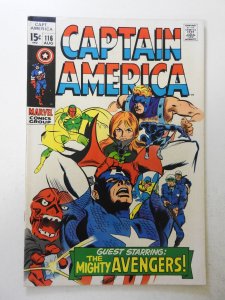 Captain America #116 (1969) VF- Condition!