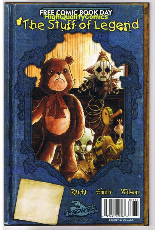 STUFF of LEGEND / ESCAPE GOAT, FCBD, Mike Raicht, 2011, NM