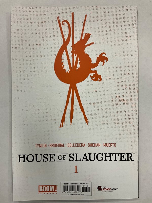 House of Slaughter #1 Comic Mint Virgin