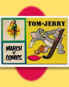 Tom and Jerry in March of Comics #154  1957 * Poll-Parrot Shoes Giveaway * 6.0FN