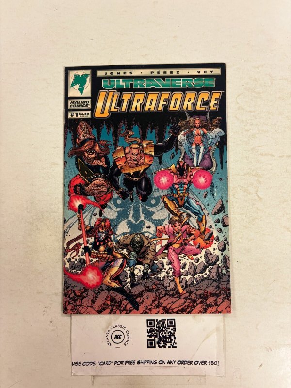 Ultraforce #1 NM Malibu Comic Books Ultraverse Prime Hardcase 9 HH109