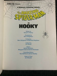 1986 AMAZING SPIDER-MAN Hooky SC VF- 7.5 1st Marvel / Bernie Wrightson