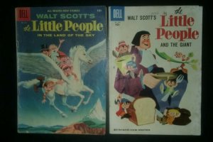 four color comics 908 692 walt scott's the little people dell in land of sky wow