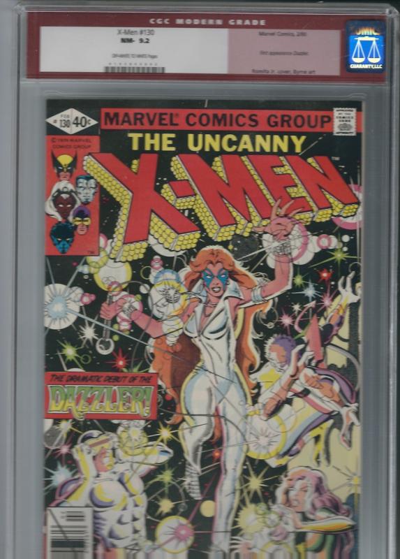 X MEN #130 FIRST APPEARANCE OF THE DAZZLER CGC 9.2 $95.00