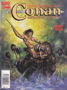 Conan Saga #96 (Newsstand) VG ; Marvel | low grade comic Penultimate Issue