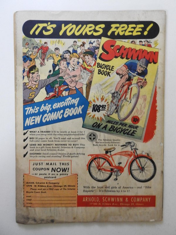 Western Comics #9 (1949) GD/VG Condition! Moisture damage, 1 in spine split