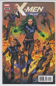 X-MEN BLUE (2017 MARVEL) #25 LEG