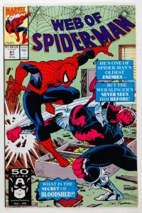 Web of Spider-Man #81 Direct Edition (1991)