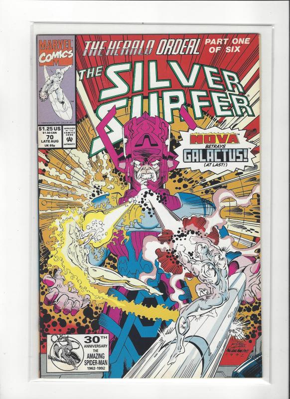 Silver Surfer #70 Marvel Comics Ron Lim NM