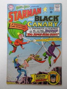 The Brave and the Bold #62 (1965) Starman and Black Canary! Sharp VG+ Condition
