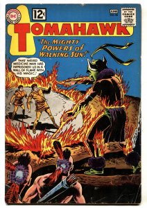 TOMAHAWK #80 Silver-age comic book 1962- DC WESTERN -SCI FI ISSUE-