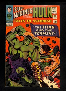 Tales To Astonish #79 Sub-Mariner and the Hulk! Hercules!