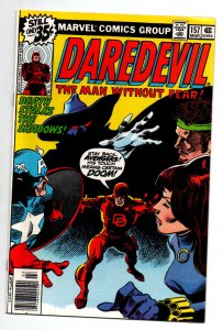 Daredevil #157 newsstand - Avengers - Black Widow - 1978 - VF