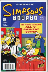 Simpsons Comics #142 (2008) Captain McCallister