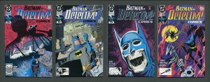 Detective Comics #618 #619 #620 #621 (SET) VFN - NM  1990 (C)