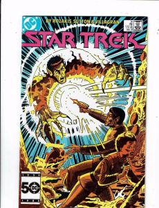 Lot Of 5 Star Trek DC Comic Books # 1 19 20 21 22 Captain Kirk Spock GM1