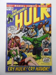 The Incredible Hulk #150 (1972) FN+ Condition!