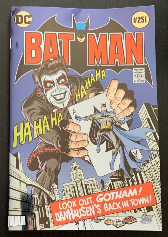 COMIC POP COLLECTIBLES BATMAN #251 DANHAUSEN NYCC *DAMAGED* FOIL VARIANT COVER