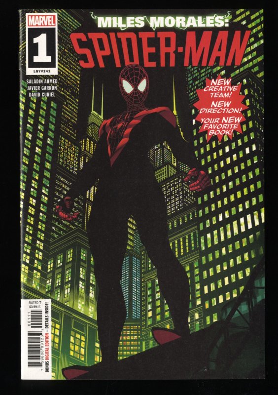 Miles Morales: Spider-man #1 VF+ 8.5