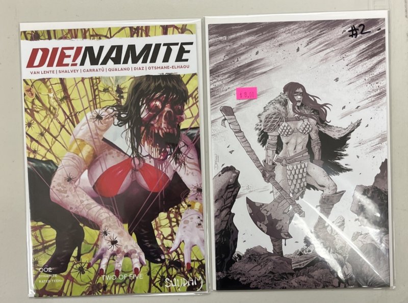 Die!Namite (2020) #2-3-4-5 + Die!Namite Never Dies #1-2 + Variants Set (VF/NM)