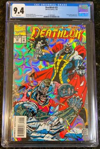 Deathlok #25 CGC 9.4 Silver Cover New Frame  Black Panther Marvel Comic