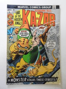 Astonishing Tales #18 (1973) VG+ Condition