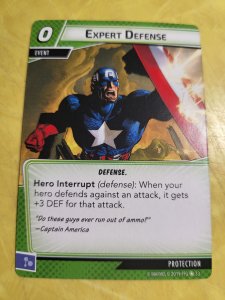2021 Marvel Champions: Captain America Nemesis: Expert Defense