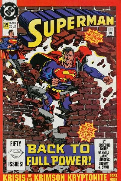 Superman (1987 series) #50, VF+ (Stock photo)