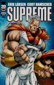 Supreme #64 (2nd) VF/NM ; Image | Rob Liefeld Variant Erik Larsen