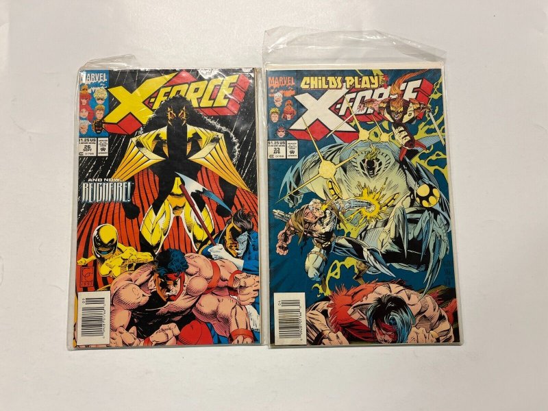 4 X-Force Marvel Comics Books #26 28 29 33 63 LP2