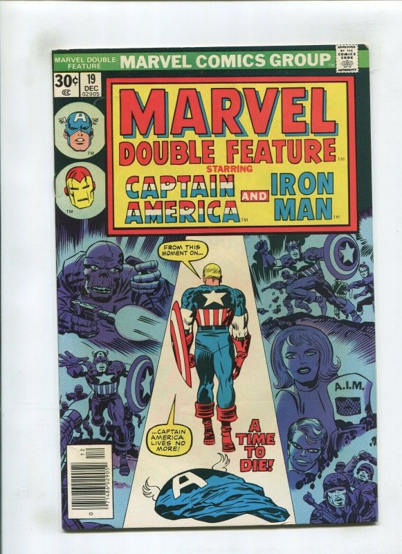 MARVEL DOUBLE FEATURE #19 (4.5) *FISHERMAN* A TIME TO DIE 1976