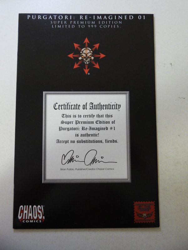 Purgatori: Re-Imagined #1 Super premium edition VF+ Condition