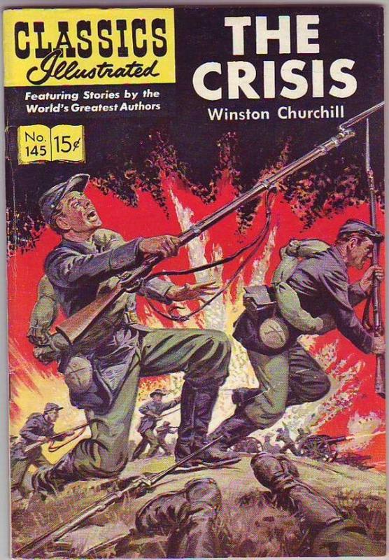 Classics Illustrated #145 (Jul-58) FN Mid-Grade 