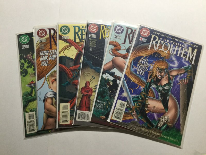 Artemise Requiem 1 2 3 4 5 6 Lot Run Set Near Mint Nm Dc Comics