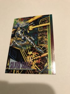 SILVER SABLE 1993 promo Marvel Universe IV; Skybox Nm/M, not in packs, HTF